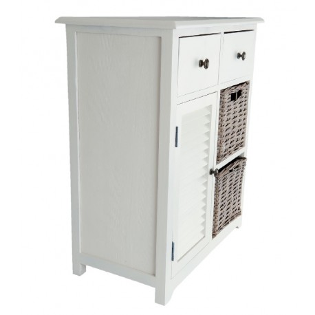  Komoda Prowansalska Biała A