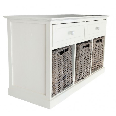 Szafka Prowansalska Niska z Koszami
