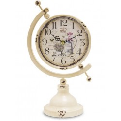 Zegar Globus Stojący Prowansalski