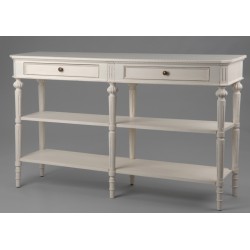 Konsola w Stylu Francuskim Leoni z Półkami