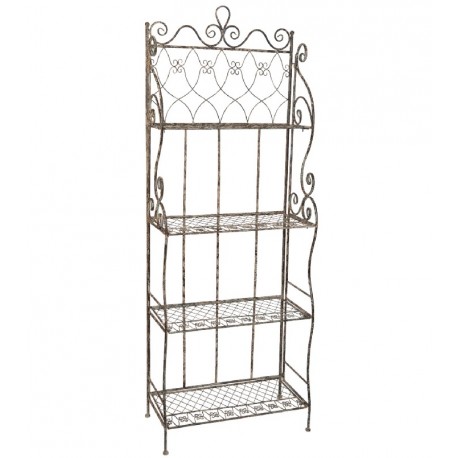 Regał Metalowy Prowansalski Gardenia