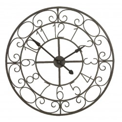Duży Zegar Metalowy