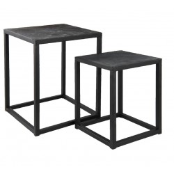 Stoliki Metalowe Loft B 2szt. 