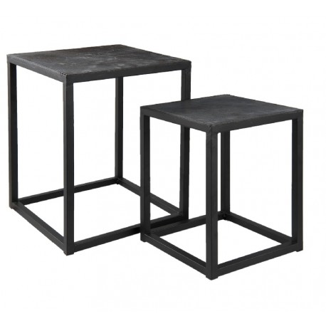 Stoliki Metalowe Loft B 2szt. 