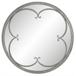 Lustro Okrągłe z Dekorem