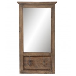 Lustro Prowansalskie z Wieszakami