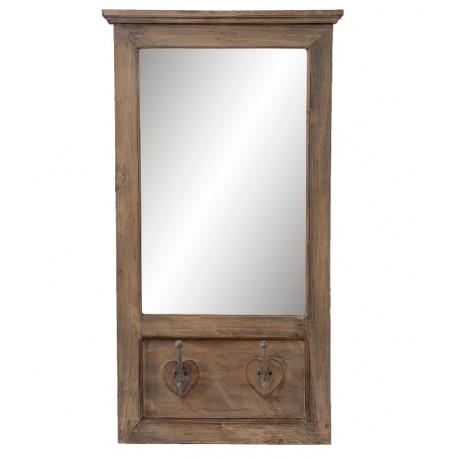 Lustro Prowansalskie z Wieszakami
