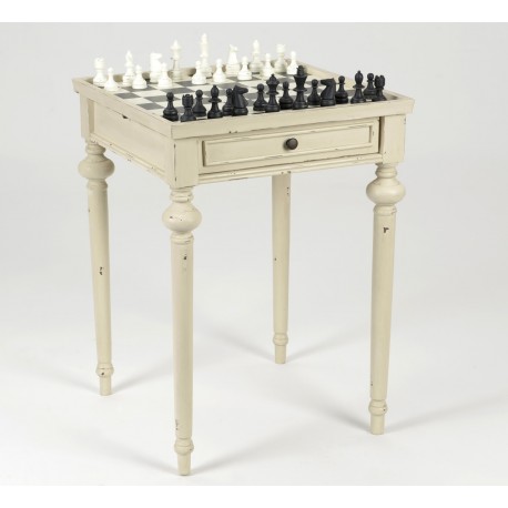 Stolik Do Szachów w Stylu Prowansalskim Livio