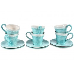 Filiżanka Ze Spodkiem Belldeco Fiore Blue