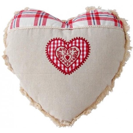 Poduszka Prowansalska z Sercami
