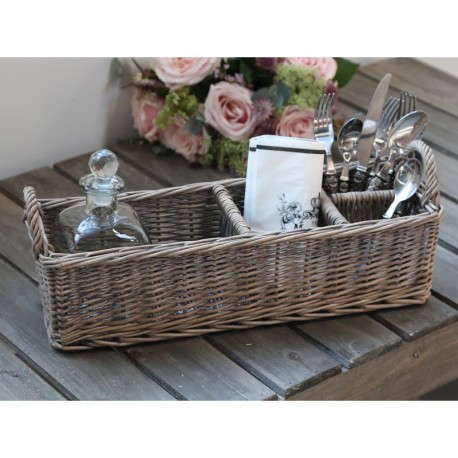 Kosz Wiklinowy z Przegródkami Chic Antique