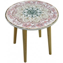 Stolik Kawowy Prowansalski z Wzorkami