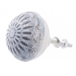 Gałka Meblowa Ozdobna Szara 3