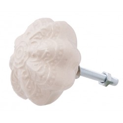 Gałka Meblowa Kremowa