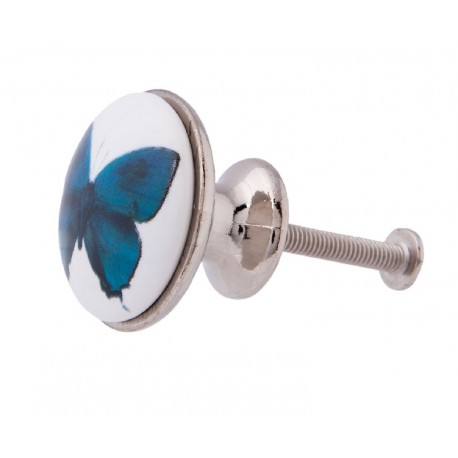 Gałka Meblowa z Motylem