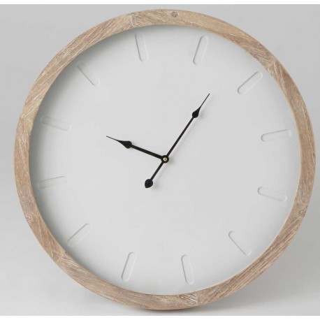 Zegar w Drewnianej Ramie