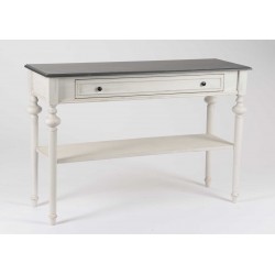 Konsola Przecierana Lindi z Półką