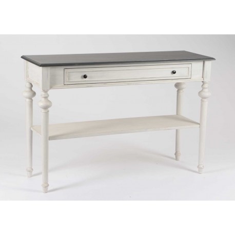 Konsola Przecierana Lindi z Półką