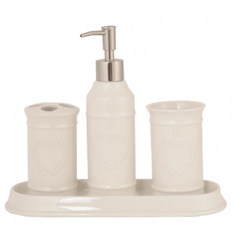 Zestaw Łazienkowy z Sercami 2