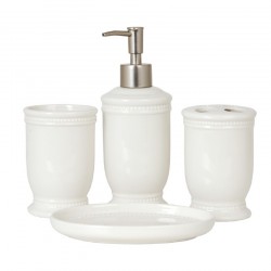 Zestaw Łazienkowy Prowansalski Biały