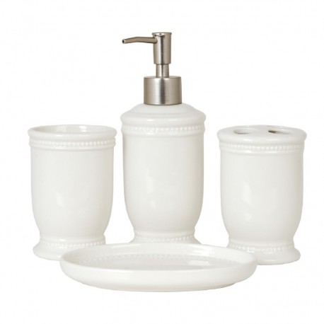 Zestaw Łazienkowy Prowansalski Biały