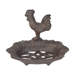 Mydelniczka Żeliwna z Kogutem