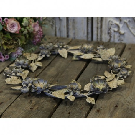 Wieniec Metalowy Chic Antique Beżowy