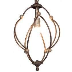 Metalowa Lampa Vintage