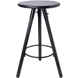 Czarny Stołek Metalowy