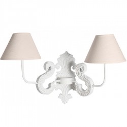 Kinkiet Prowansalski Belldeco Romantic Podwójny