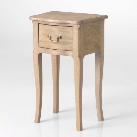 Stolik Nocny Brązowy Prowansalski Hortensja