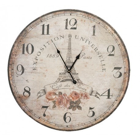 Zegar Francuski z Wieżą Eiffla