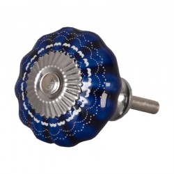 Gałka Meblowa Niebieska A