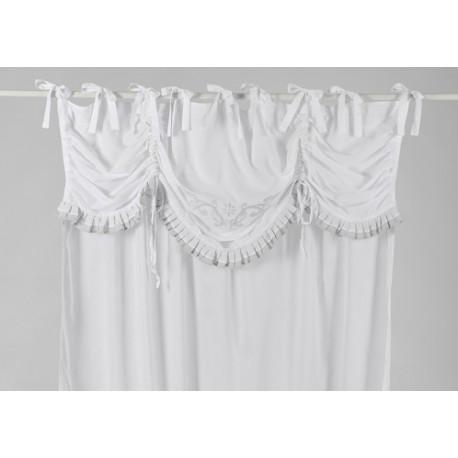 Zasłona Prowansalska Biała
