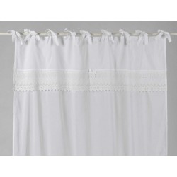 Zasłona Prowansalska z Koronką