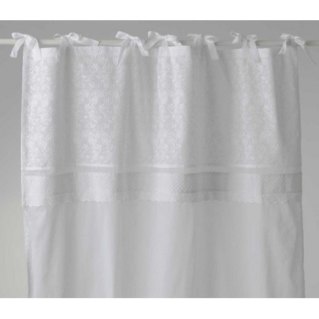 Zasłona Prowansalska Biała