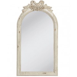 Lustro w Stylu Prowansalskim Kremowe A