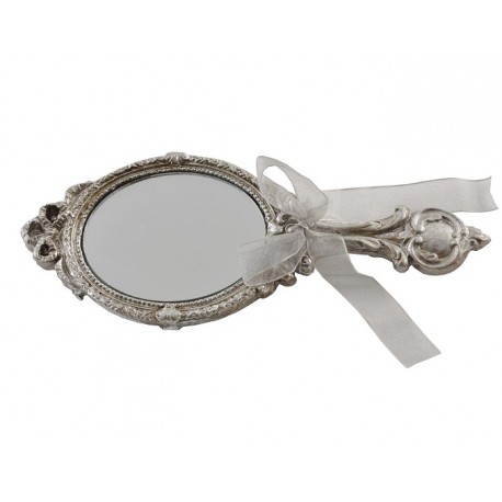 Lusterko Ręczne Srebrne C