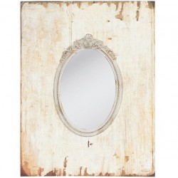 Lusterko Prowansalskie Kremowe B