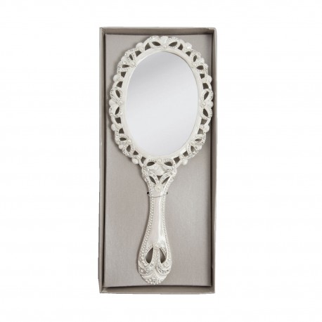 Lusterko Ręczne Szare