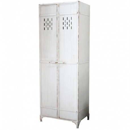 Szafa Metalowa Chic Antique Kremowa