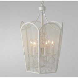 Żyrandol Prowansalski z Metalową Siateczką