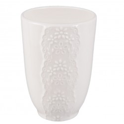 Kubek Do Łazienki Prowansalski z Kwiatuszkami 