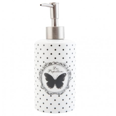 Dozownik Do Mydła Prowansalski Z Motylem
