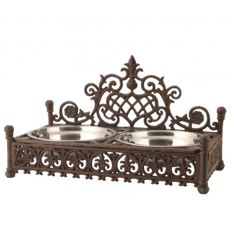 Miski Dla Psa Kota na Żeliwnej Podstawie A