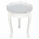 Stolik Prowansalski Biały Okrągły