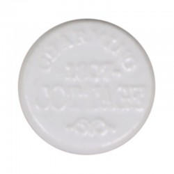 Biała Gałka Meblowa z Napisami