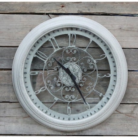 Zegar Ozdobny Chic Antique Beżowy