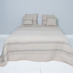 Narzuta Na Łóżko Beżowa 1