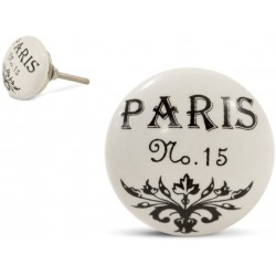 Gałka Meblowa Ozdobna z Napisami